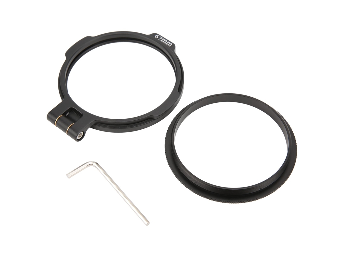 2026 porta Filtros para Lentes com Anel Adaptador, Acessório de Câmera Suporte de Filtro Nd