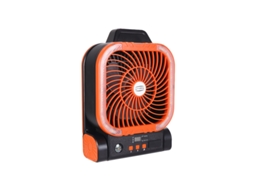 Solar Recarregável Laranja C/ Led E Timer