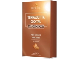 Suplemento Alimentar BIOCYTE Terracotta Cocktail Auto-Bronzeador (30 comprimidos)