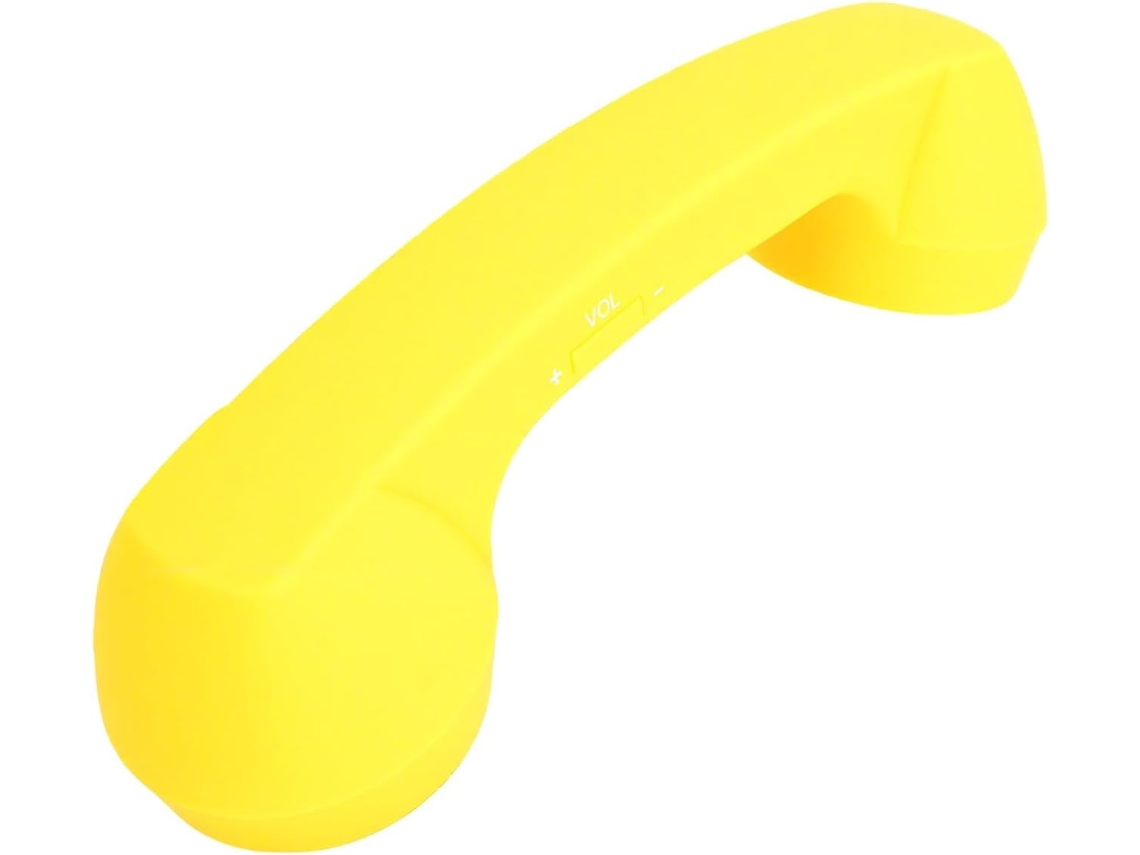 Fone De Ouvido Bluetooth Retrô Ccylez Com 8 Horas De Reprodução (amarelo)