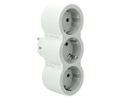 Ficha Tripla Frontal Branca LEGRAND emb. 1 un
