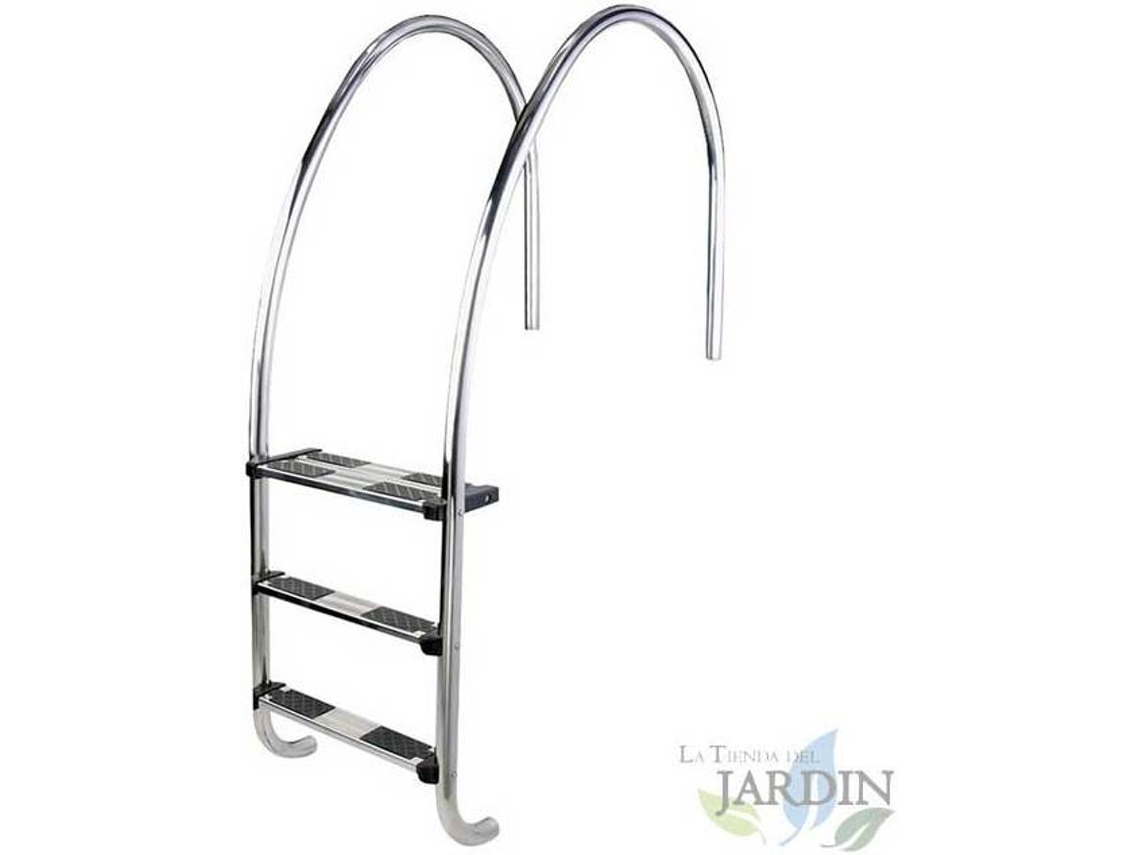 Escada para Piscina com Transbordo SUINGA (5 Degraus)