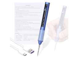 Plancha De Solda Elétrica Inteligente Portátil Usb 180-480℃ Com Tela Oled E Função De Calibração