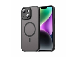 Capa Tumundosmartphone Magnética Para Iphone 14 Plus (6.7) Com Borda Preta E Proteção Para A Câmera