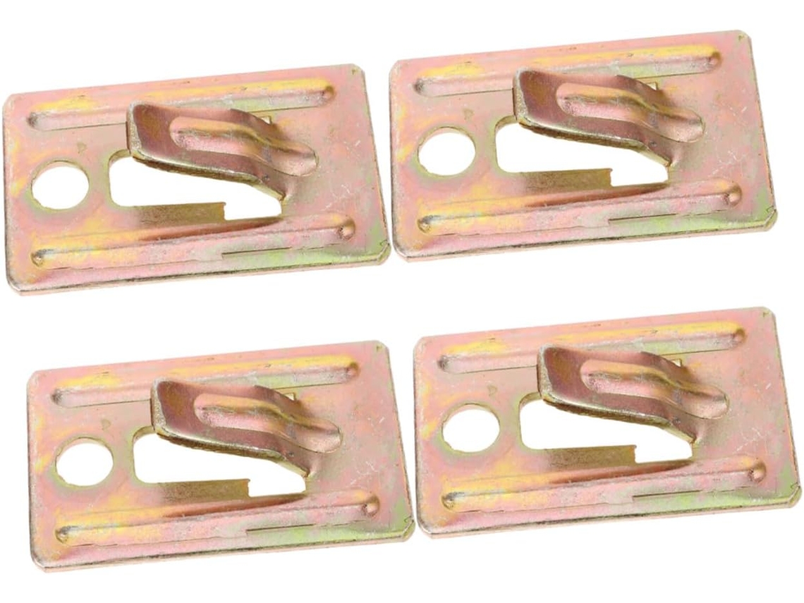 Conjunto De 4 Suportes Para Aquecedor Água Parede Oca Minkissy, Ganchos De Montagem Na Parede Para Fixação Segura Do