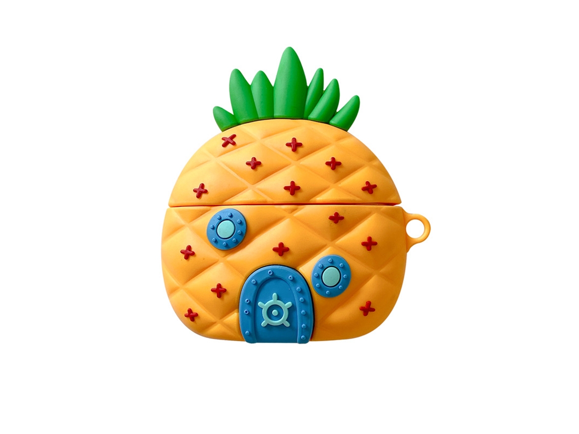 Capa Para Airpods 3 Casa Do Bob Esponja E Abacaxi Brilvibera