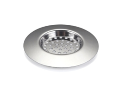 Filtro de Ralo para Pia de Banheiro, Aço Inoxidável, para Banheira, Chuveiro, Cesto Coletor de Cabelo para Cozinha, Lavanderia e Piso. AQUAFORGE