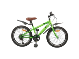 Bicicleta Infantil Vidaxl Verde Aço (90 X 49 X 67,5 Cm)