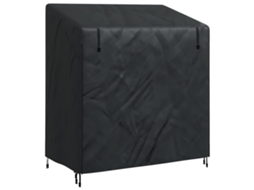 Conjunto 1 Cobertura Para Baloiço De Exterior Vidaxl Preto Oxford (155 X 95 X 165 Cm)