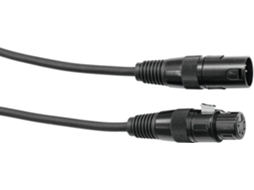 Cabo EUROLITE Xlr 5Pin 1 m Bk