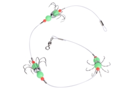 Anzol Luminoso Squid Pesca Noturna Acessório Verde Fluorescente