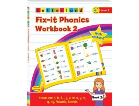 Livro Fix It Phonics Workbook 2 de Vários Autores (Inglês)