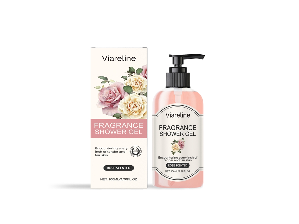 Gel de Banho Rosa Perfumado Intenso