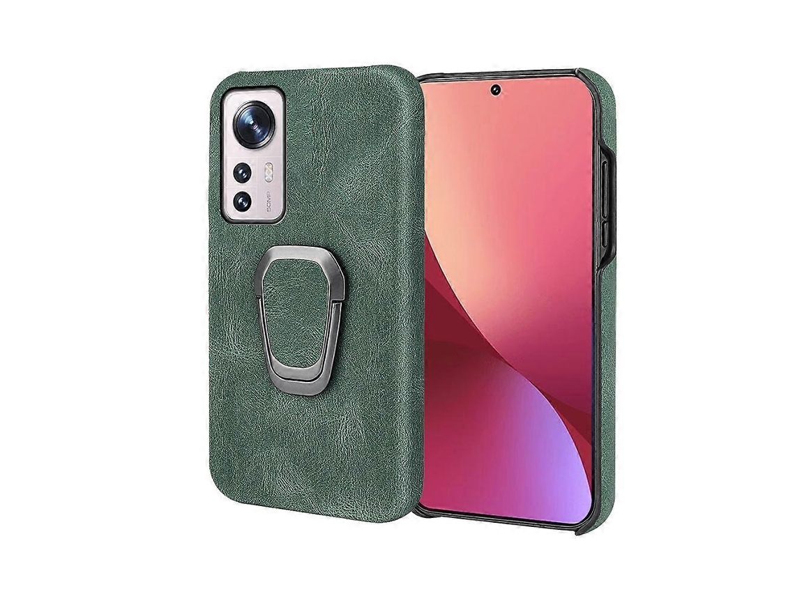 Capa De Celular De Poliuretano Com Suporte De Anel Para Xiaomi 12
