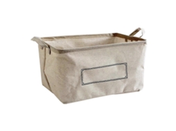 Caixa Organizadora Dobrável De Linho Bege, 28 X 21,5 X 17 Cm, Para Brinquedos Infantis, Uso Doméstico, 1 Conjunto Olysi Shop
