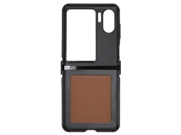 Capa de telefone foldable bling com glitter para Oppo Find N2 Flip EOOCOO