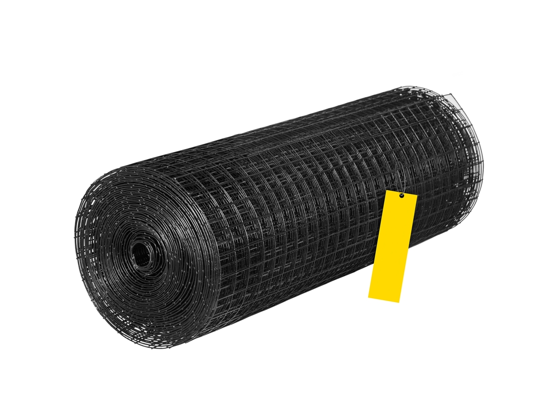 Tela De Arame 122x1524 Cm Aço Galvanizado Revestida Vinil Calibre 16 Com Alicates Corte E Par Luvas Tecido Para Cercas Jardim, Cercados Animais