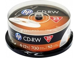 DR-R HP 80Min 700MB 4x-12x Cake Box (25 unidades)