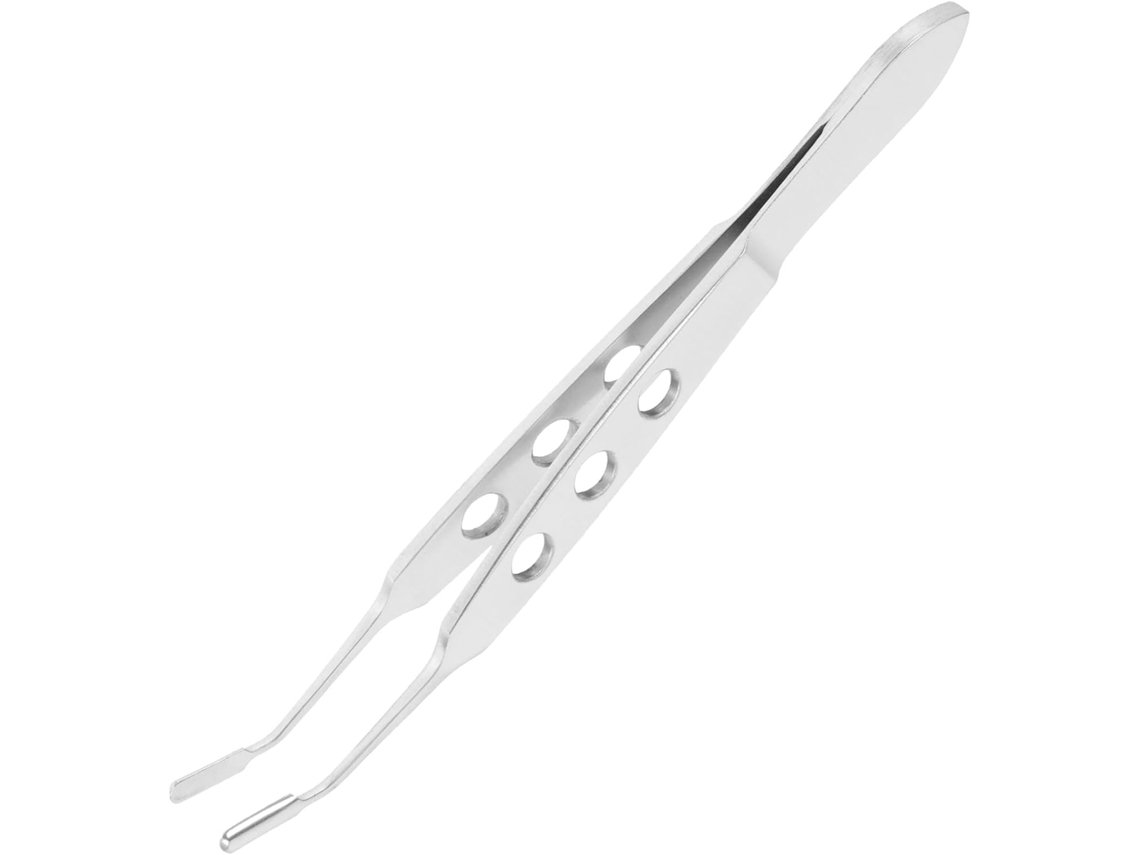 Pinça Glândula Meibômio Antiderrapante, Feita em Aço Inox, Ferramenta Segura.