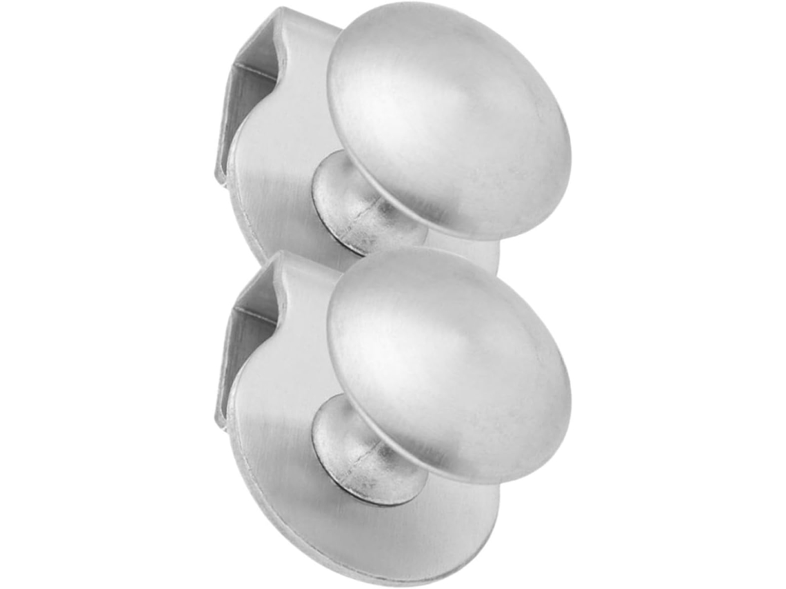 Conjunto De 2 Puxadores Genéricos Aço Inoxidável Para Portas Vidro, Com Pega Confortável E Sem Rebarbas, Ideais Para