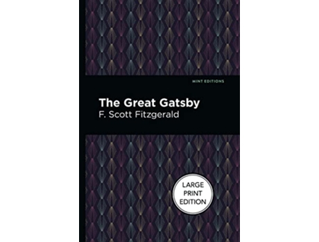 Livro Great Gatsby de F Scott Fitzgerald (Inglês - Capa Dura)
