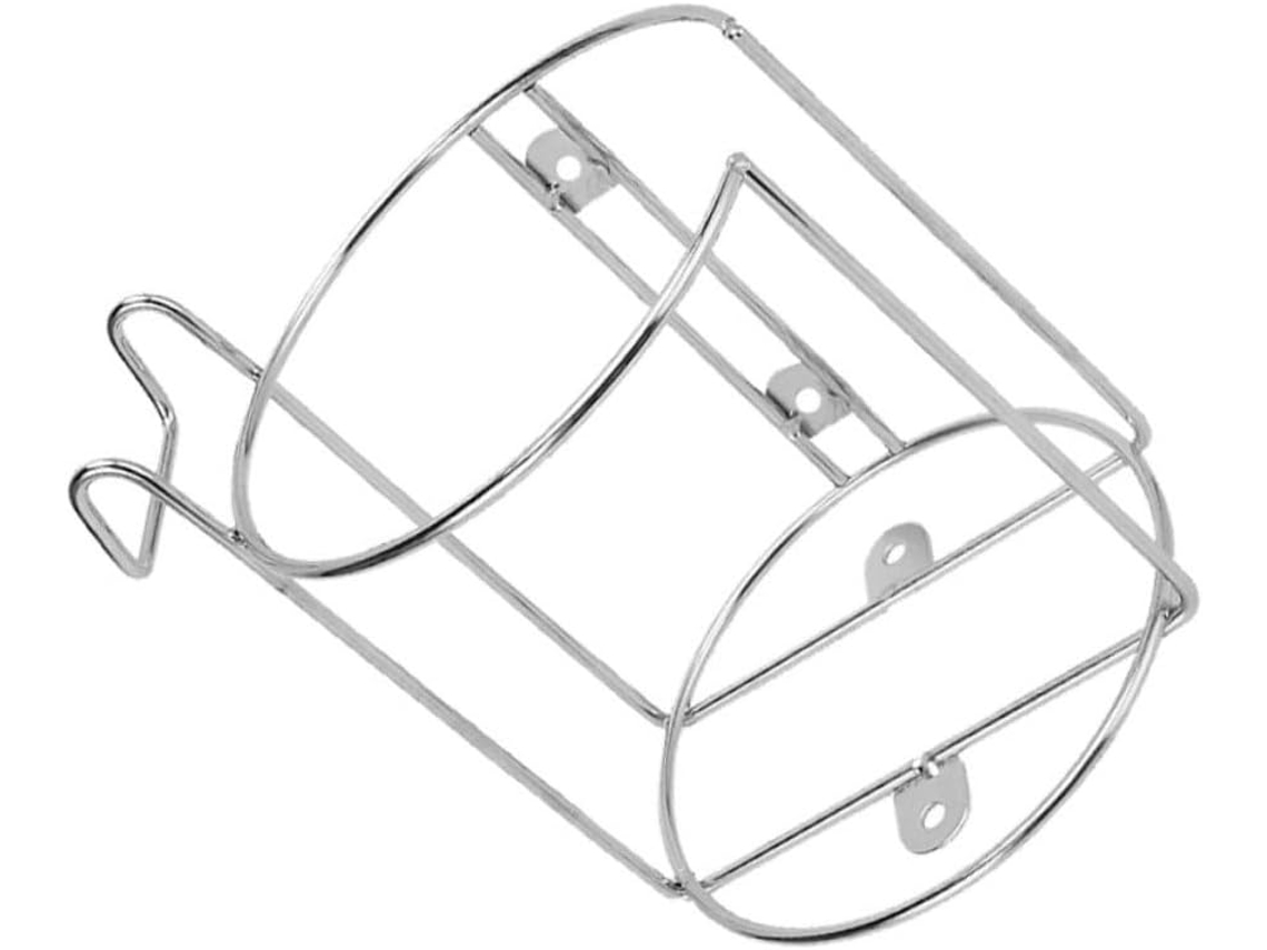 Suporte para garrafa de carro em aço inoxidável estampado, suporte de armazenamento