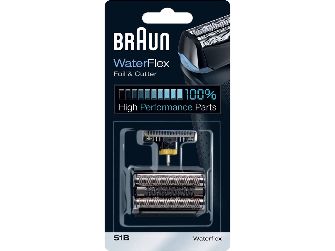 Cabeça de Corte de Máquina de Barbear BRAUN Waterflex 51B