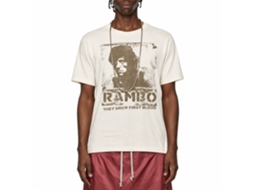 Rockinstone Rambo Movie Blame Solid Natural Adult T-shirt Size:xxxl
