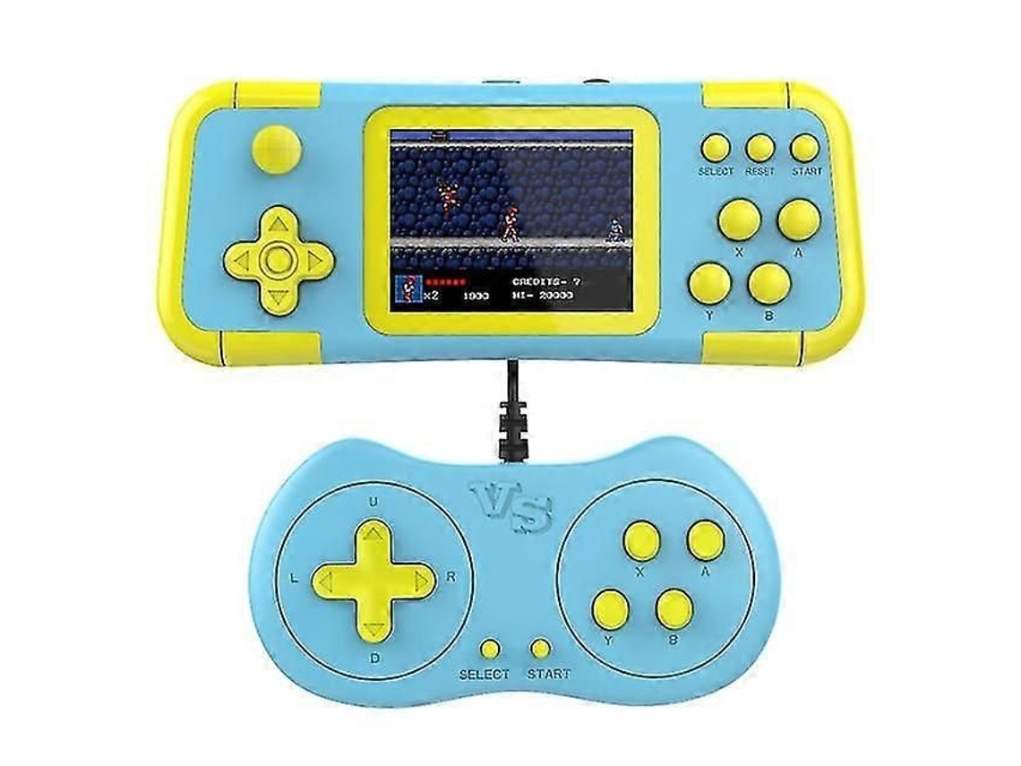 Mini Console de Jogos Portátil, 8 Bits, Tela 3 Polegadas, 666 Jogos GOKOCO