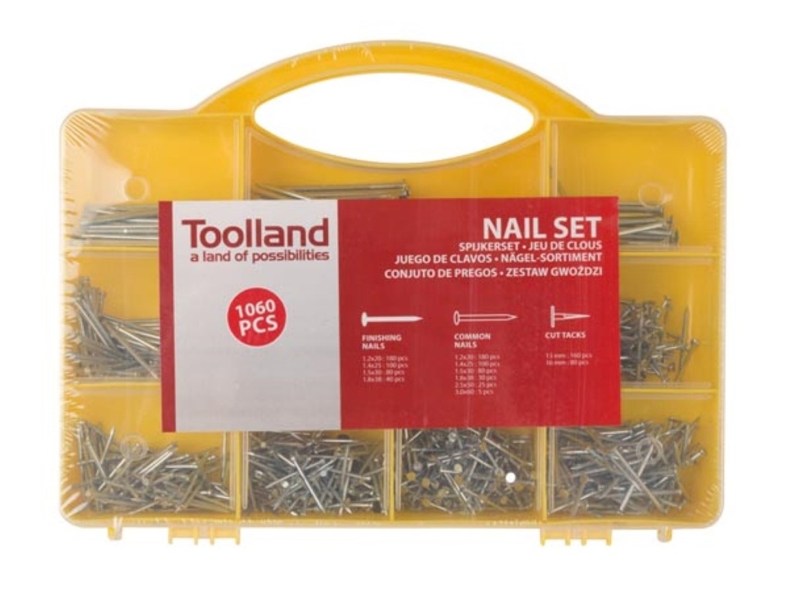 Conjunto de Unhas 1060 Peças VELLEMAN
