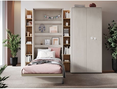 Cama Queen Size AMBIHOME Aglomerado de Madeira (90x200cm)