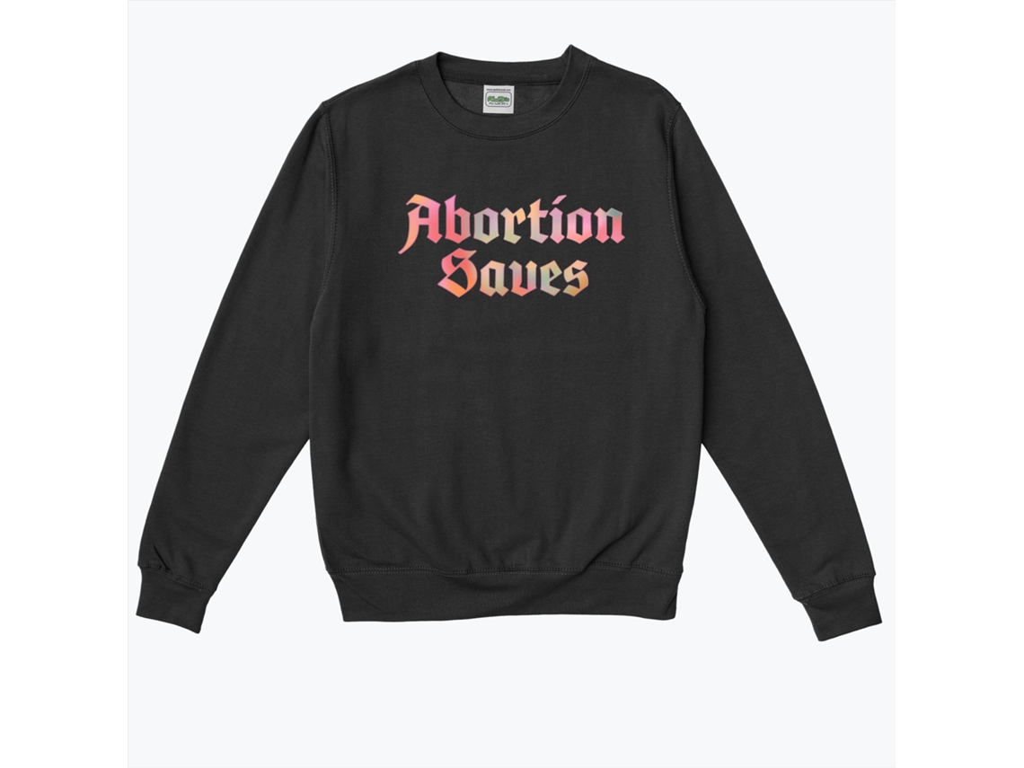 Unisex Abortion Saves Black Sweatshirt-s