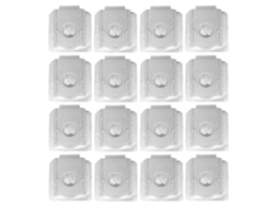 Conjunto De 16 Sacos Para Aspirador De Pó Adb90 Compatível Com A Linha Jet Clean Station Tuotuo