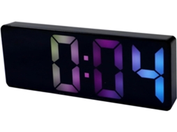 Despertador Digital Com Visor Led Grande, Relógio Eletrônico De Viagem, Despertador Prático Para Quarto E Escritório. Gokoco