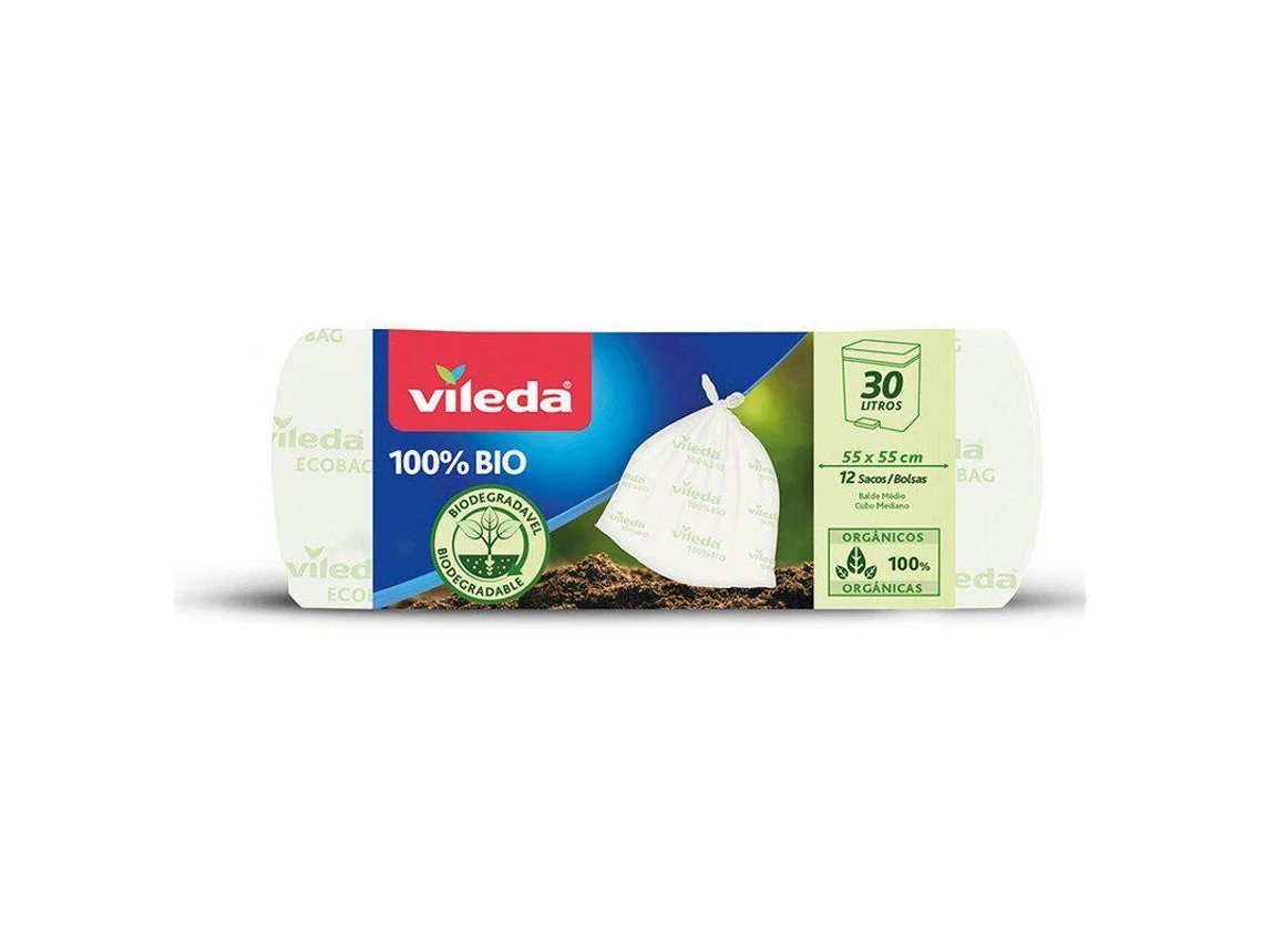 Vileda Saco de Lixo Biodegradável 163222 30L