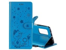 Capa De Couro Com Aba Horizontal, Resistente A Impactos, Com Padrão De Gato E Abelha Em Relevo, Para Xiaomi 10t Pro 5g / 10t 5g, Com Suporte, Comparti