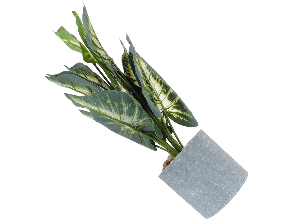 1 Bonsai Decorativo Verde Para Escritório, Vaso Artificial Com Centro