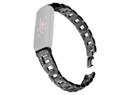 Pulseira De Reposição Para Fitbit Inspire 3 Com Decoração De Strass Em Forma De G. Olysi Shop