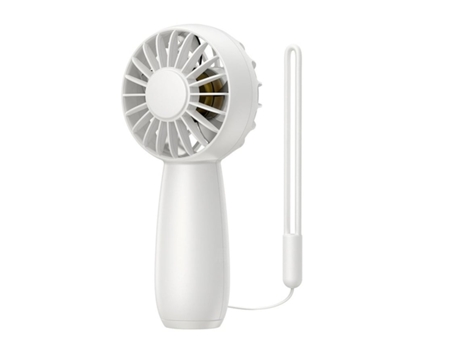 Ventilador Portátil, Turbo De Alta Potência, Motor Sem Escovas, Bateria De Longa Duração, Branco Yizhood Mdug