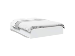 Estrutura de Cama com Gavetas Branco MAISON EXCLUSIVE (120x200 cm)