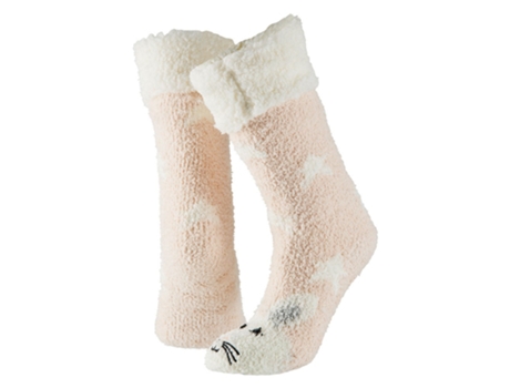 Meias APOLLO HOMEWEAR para Mulher (TU - Poli?ster - Rosa)