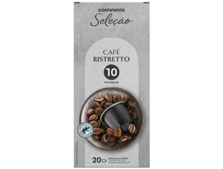 Cápsulas de Café Ristretto Int 10 CONTINENTE SELEÇÃO