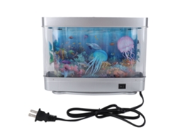 Rebe-lâmpada De Aquário Falso Com Peixes Móveis Led Lâmpada Decorativa De Noite Para Crianças Mesa Dormitório