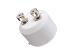 2026 adaptador de Socket Gu10 para Mr16 (enchufe Masculino) Base de Lámpara Halógena Portador Convertidor (enchufe Femenino)