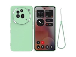 Capa De Celular Nothing Phone 3a Pro Em Silicone Líquido De Cor Sólida, Resistente A Quedas E Com Cobertura Total.