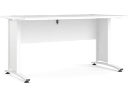 Secretária DMORA 08 Branco (Laminado - 150 x 80 cm)