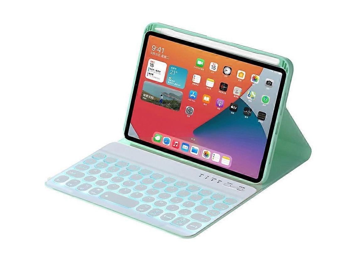 Capa De Couro Com Teclado Bluetooth Para Ipad Mini 6 Nostalgia88