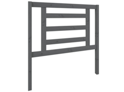 Headboard, Headboards Vidaxl Cinzeto Madeira De Pinho (96 X 100 Cm)