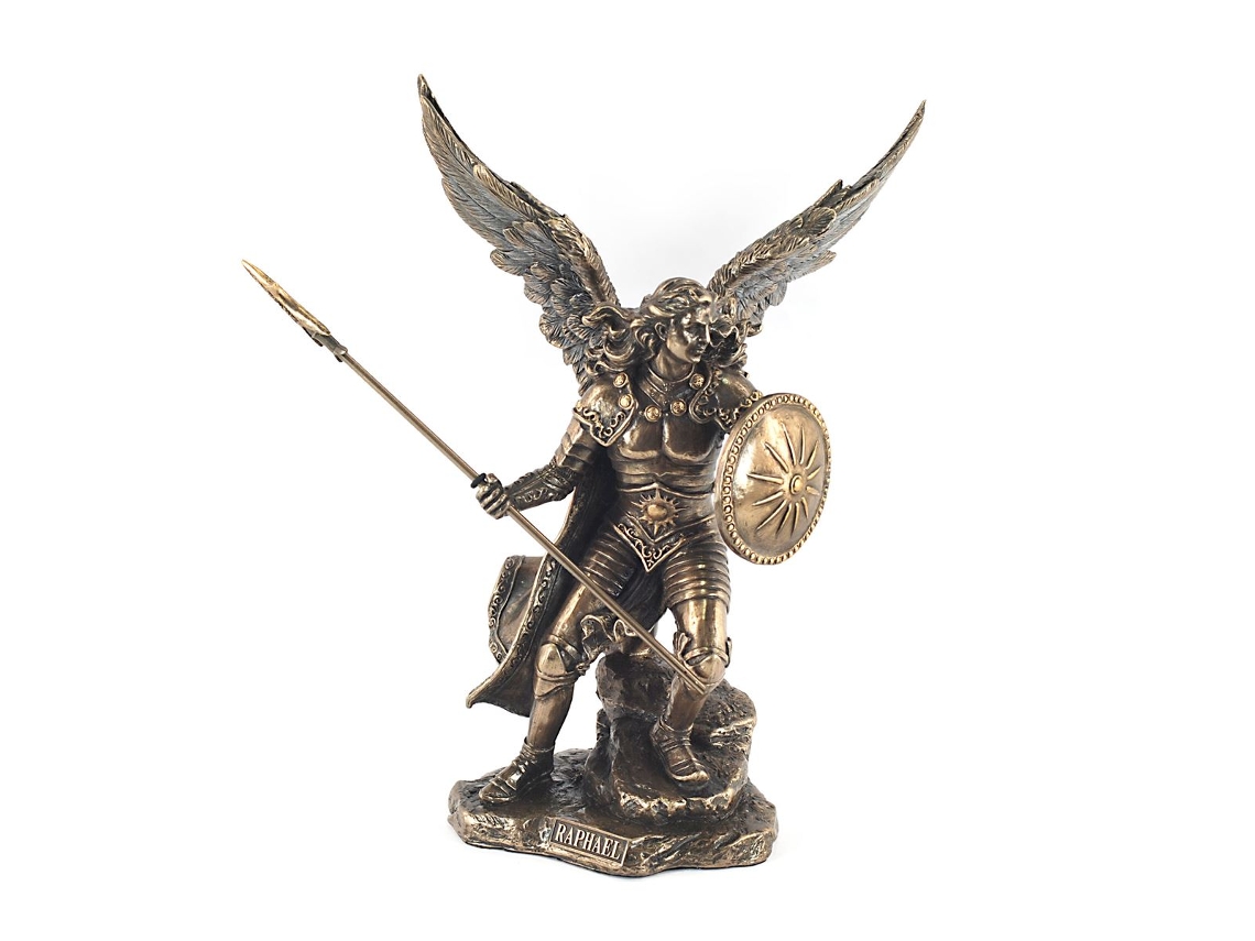 Figura Decorativa BY SIGRIS Arcanjo rafael