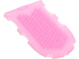 Lurelia Acessório De Duche Com Escova De Silicone Para Banho, Pega Ergonómica E Massagem Suave, Rotina Spa Suave